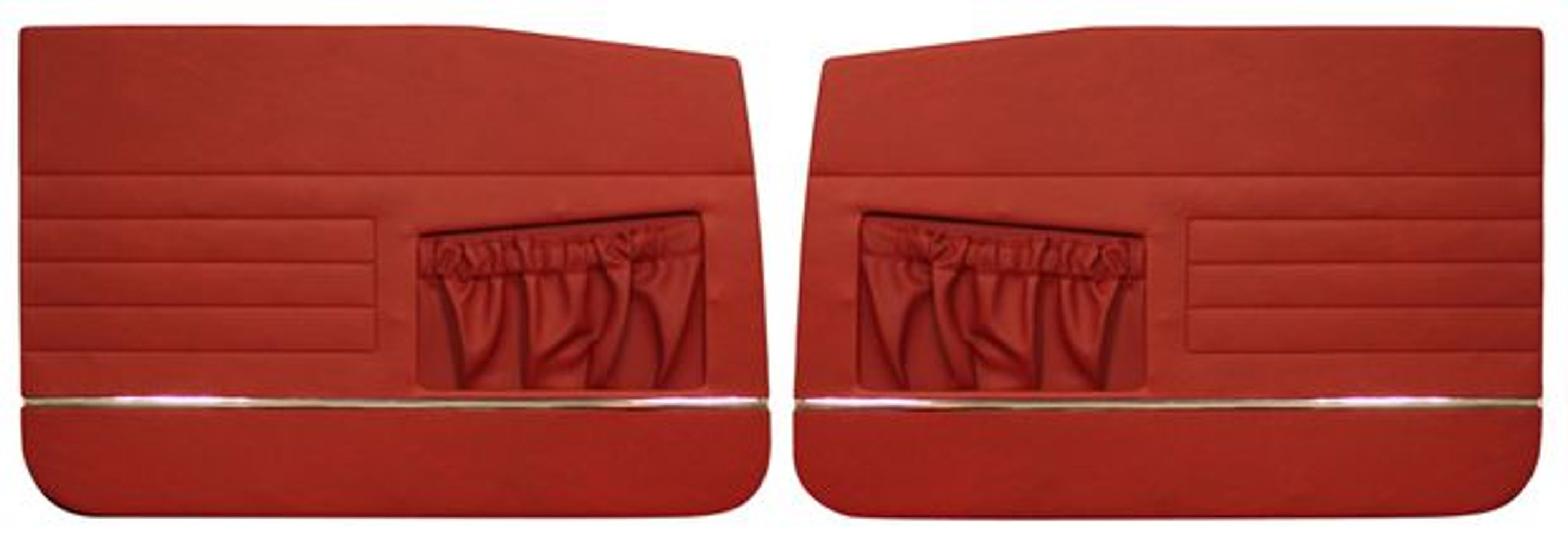 Voorportierpanelen voor Volvo Amazon 4d, Amazon Kombi 1963-64 rood — bild 2 av 2
