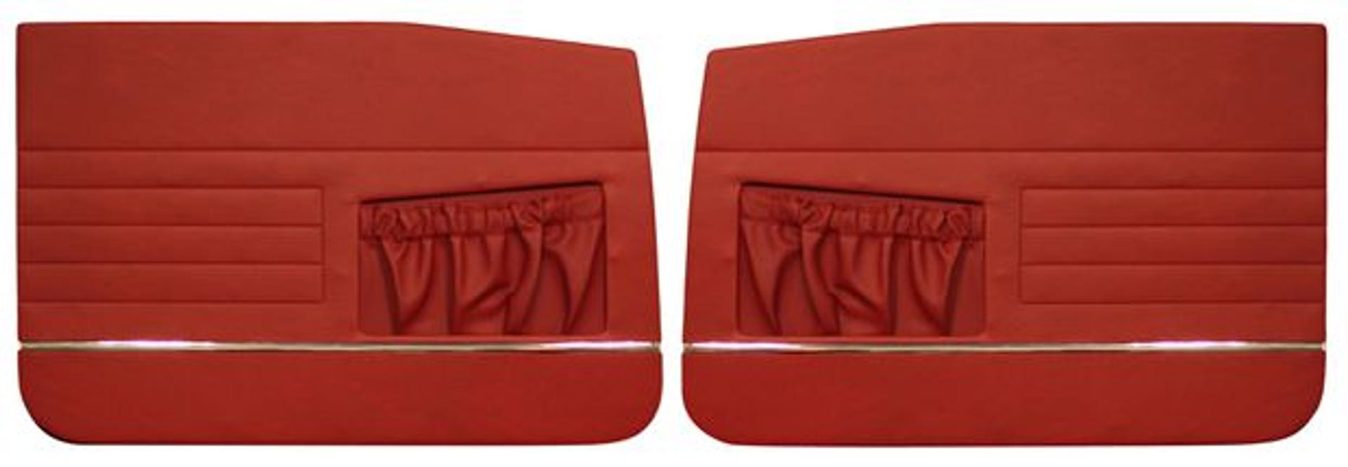 Voorportierpanelen voor Volvo Amazon 4d, Amazon Kombi 1963-64 rood — bild 2 av 2