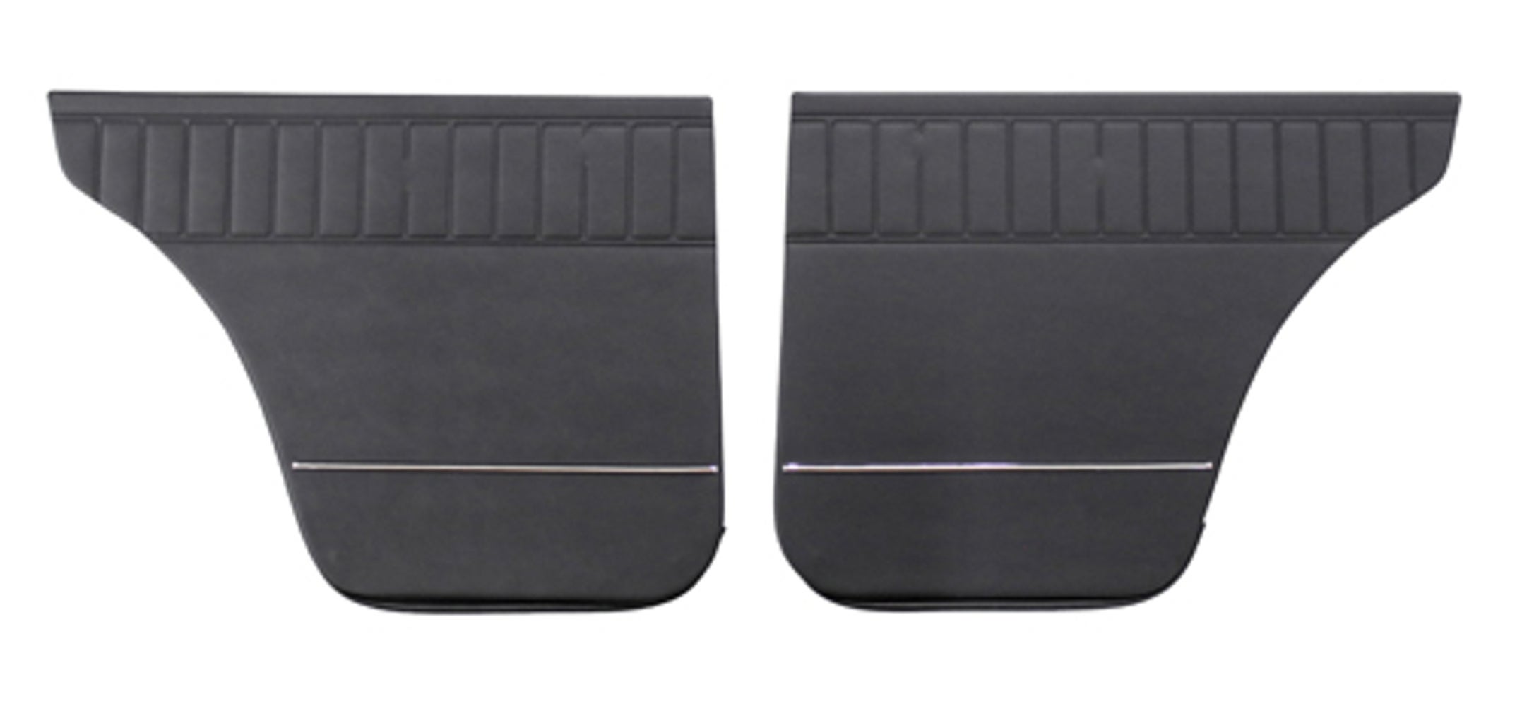 Achterportierpanelen voor Volvo Amazon 4d, Amazon Kombi 1966-68 zwart — bild 2 av 2