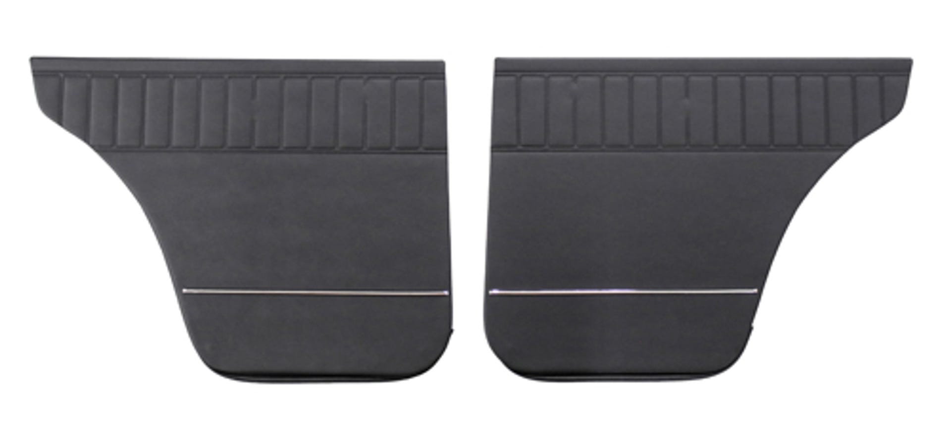 Achterportierpanelen voor Volvo Amazon 4d, Amazon Kombi 1966-68 zwart — bild 2 av 2