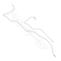 Achterremleiding voor Volvo Amazon, Amazon Kombi 1961-66, 1800 1963-65, links, rechts — bild 1 av 2