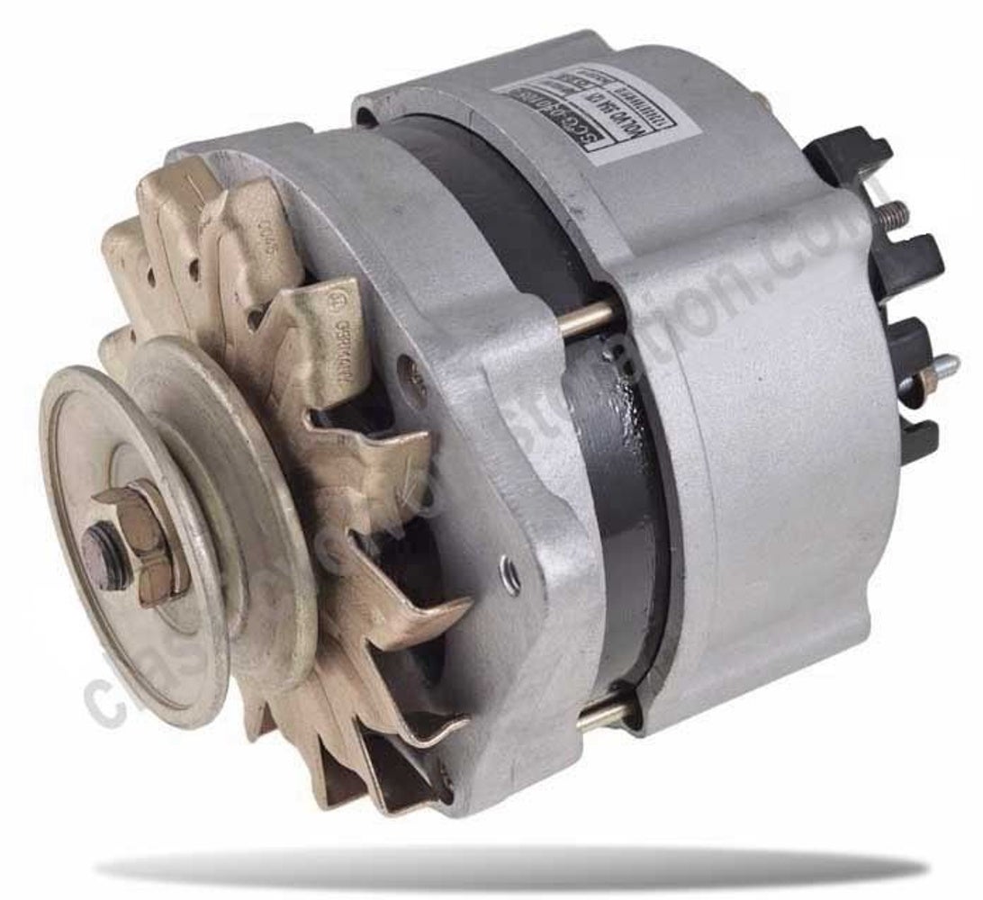 Dynamo 12V 55A m/ingebouwd relais