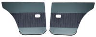 Achterportierpanelen voor Volvo Amazon 4d, 1960-61, blauw — bild 1 av 2