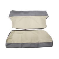 Achterbankbekleding voor Volvo PV544 1962 Export blauw/beige — bild 2 av 2