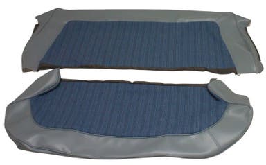 Bekleding achterbank voor Volvo Amazon 4d 1962-63 lichtblauw