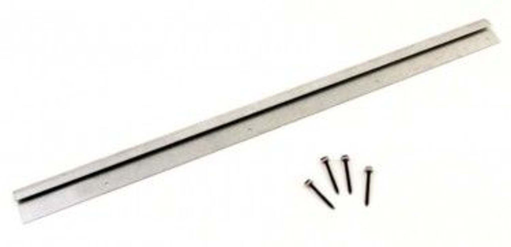 Metalen lijst voor schot rechts