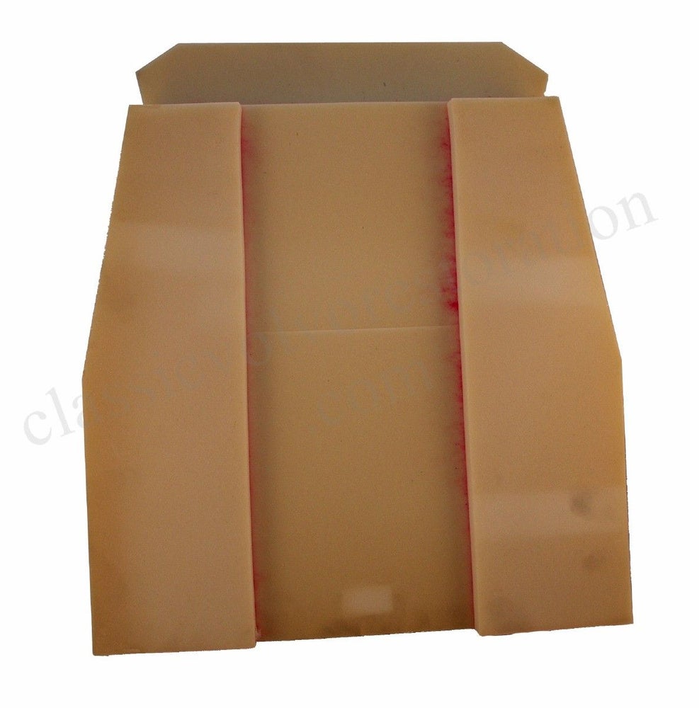 Bekleding voor de voorste rugleuning van de Volvo 1800E, 1800ES