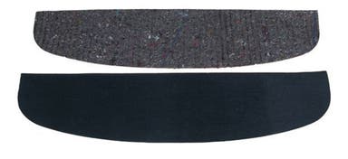 Hoedenplank van tapijt voor Volvo 140, 164 1970, blauw textiel