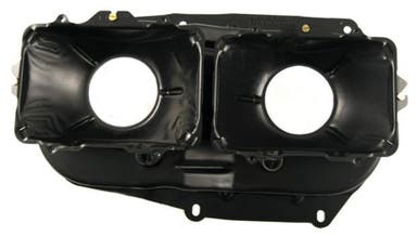 Rechthoekige koplampbehuizing (VS) voor Volvo 240, 260, 262, 240 1981-93, links