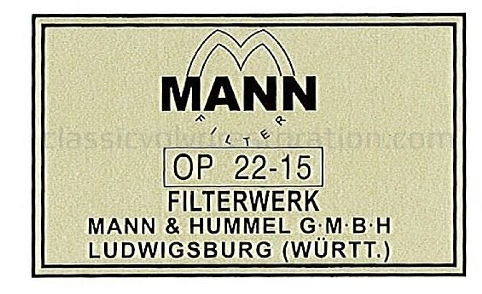 Sticker voor oliefilter voor Volvo B4B — bild 2 av 2