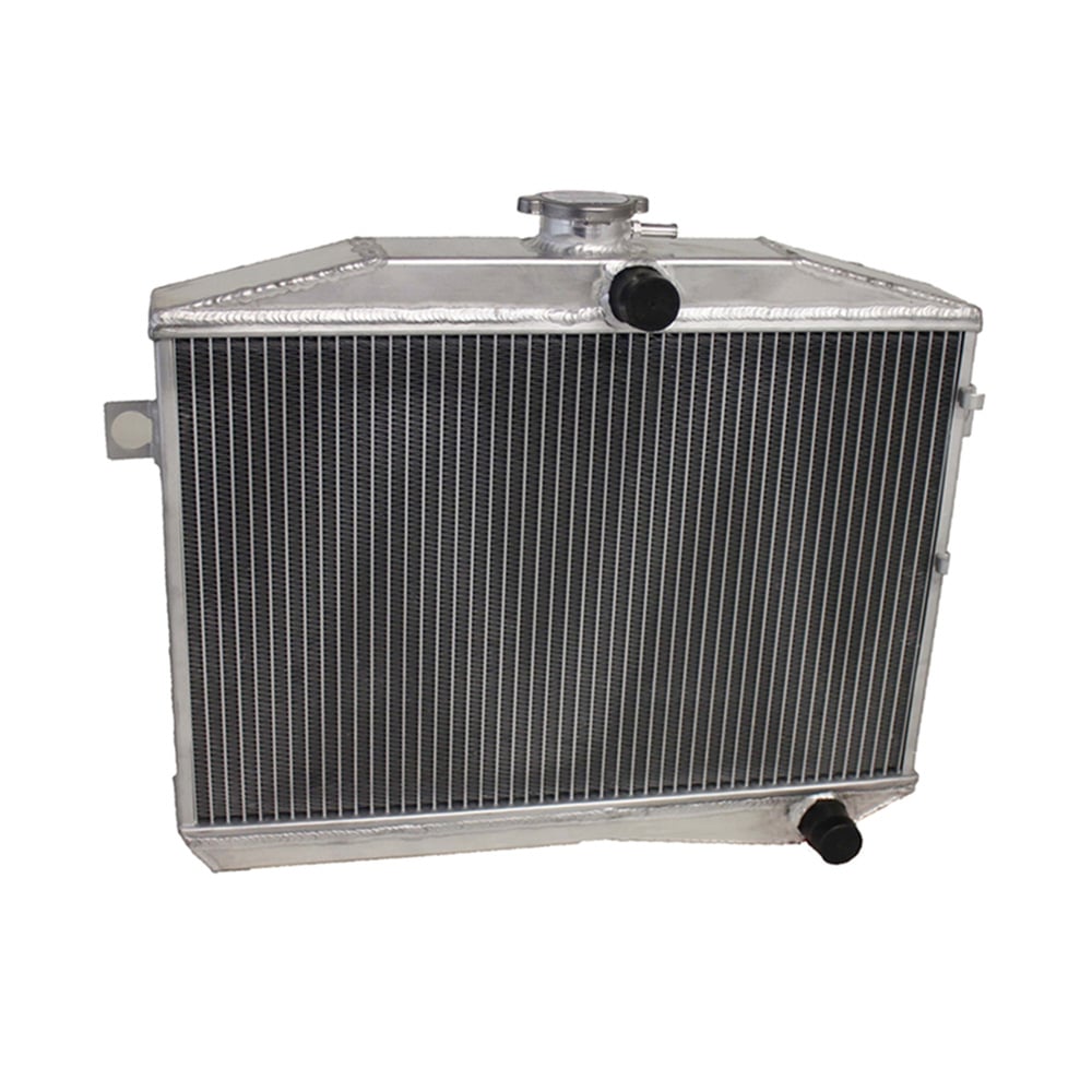Radiator van aluminium, 55 cm, voor Volvo Amazon 1967-70, 140 1967-70, 1800 1967-73