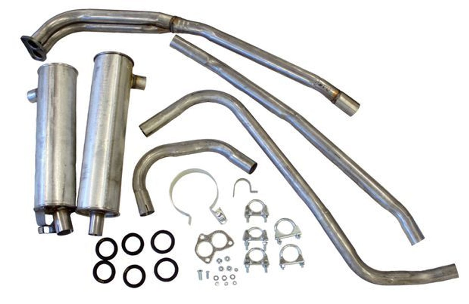 Uitlaatsysteem voor Volvo 140, 1967-73, B18A, B18B, B18D, B20A, B20B, B20D