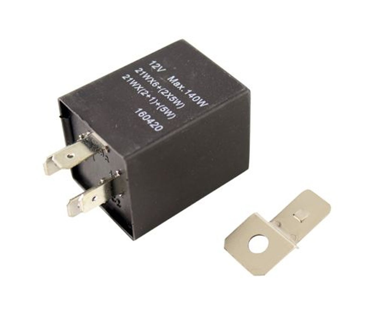 Relais knipperlichten met trekhaak