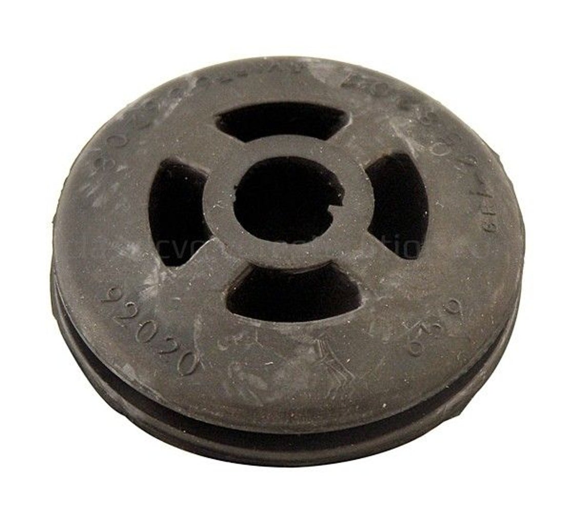 Rubbersteun uitlaat zwart