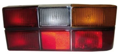 Achterlicht voor Volvo 240 1985-93, VS, zwarte lijnen, rechts
