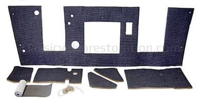 Tapijt Torpedo voor Volvo Amazon -64 grijs
