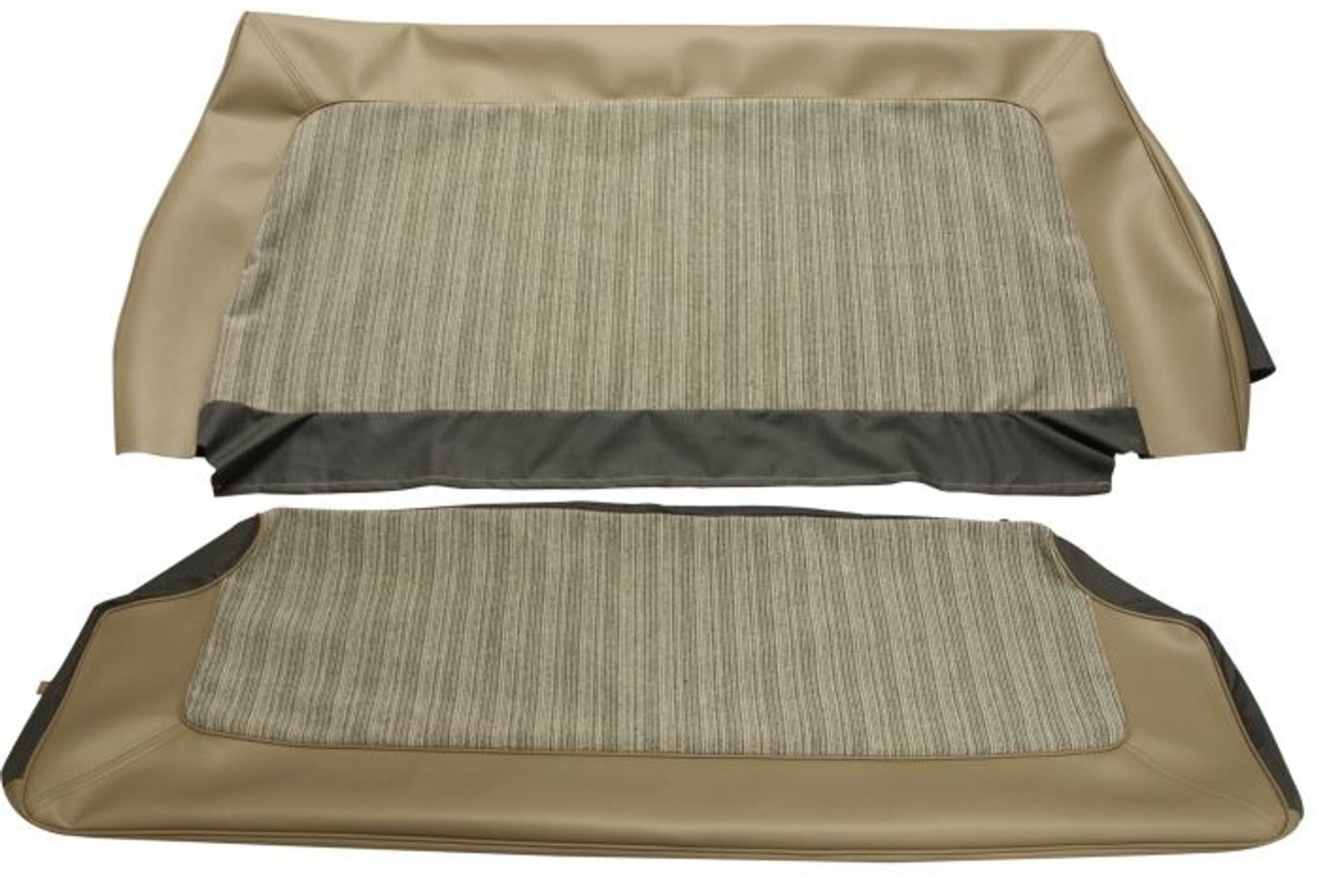 Bekleding achterbank voor Volvo Amazon 2d 1962-63 nougat ch -25199