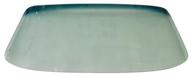 Voorruit voor Volvo 1800, groen/blauwe bovenrand