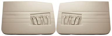 Deurpanelen voor Volvo Amazon 4d, 1960-61, grijsbeige