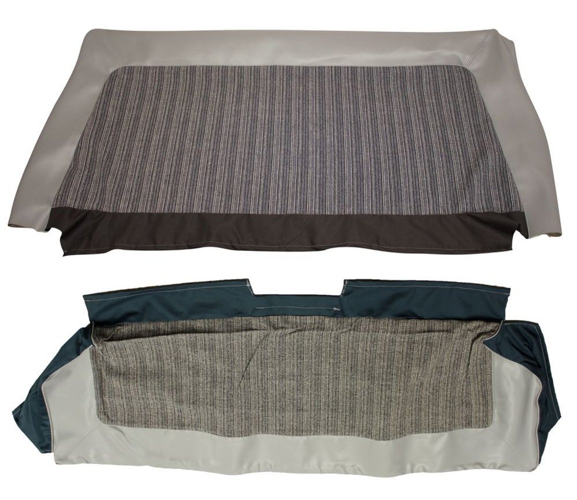 Bekleding achterbank voor Volvo Amazon 2d 1962-63 grijs ch -25199