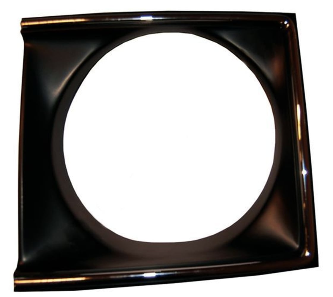 Koplampomlijsting voor Volvo 240, 260, 1975-78, links