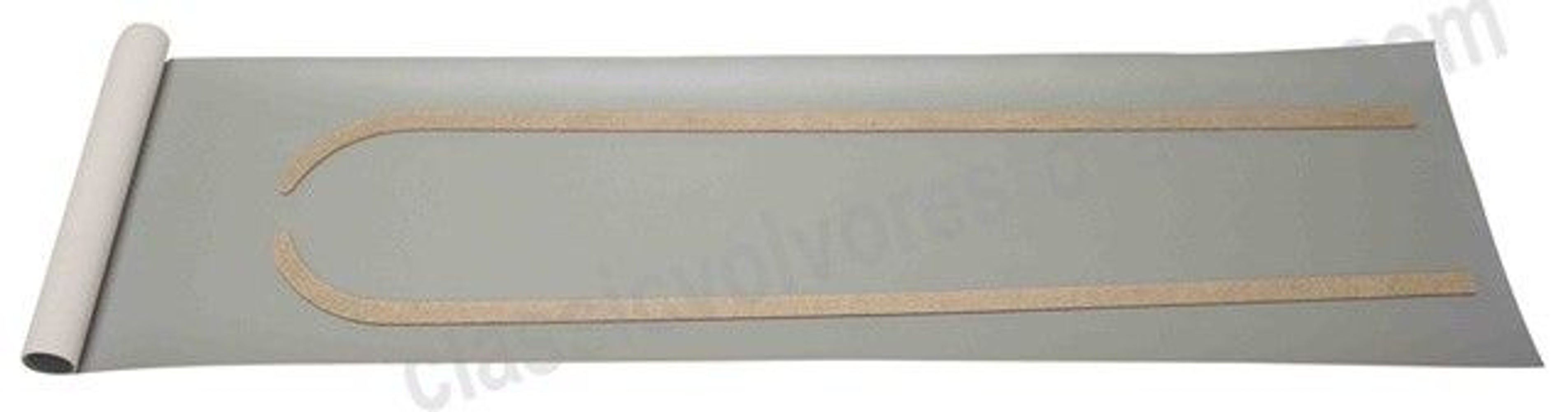 Panelen B-stijl voor Volvo PV544, Duett 1962-63, grijs