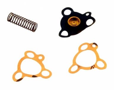 Membraanset carburateur Zenith 30 VIG 9 voor Volvo B4B 1953-56