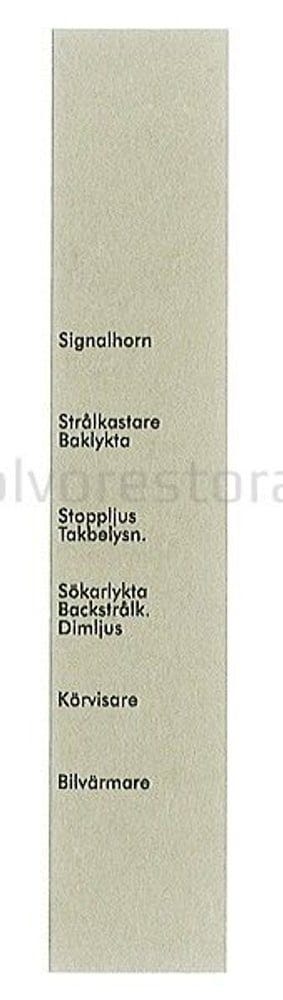 Sticker Zekeringhouder papier — bild 2 av 2