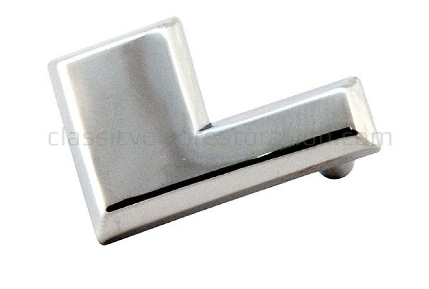 Embleem letter L zilver