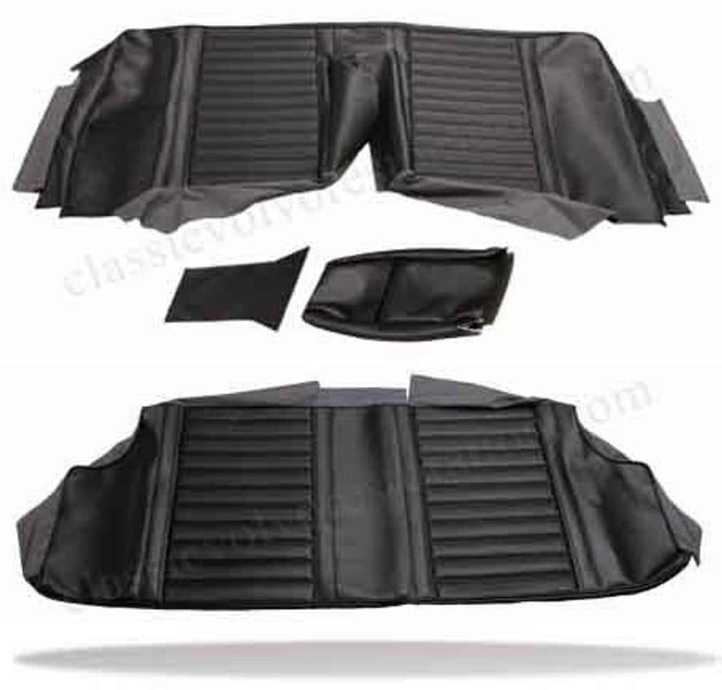 Bekleding achterbank voor Volvo Amazon 2d 1965-68 zwart