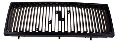 Zwarte turbogrille voor Volvo 240 1986-