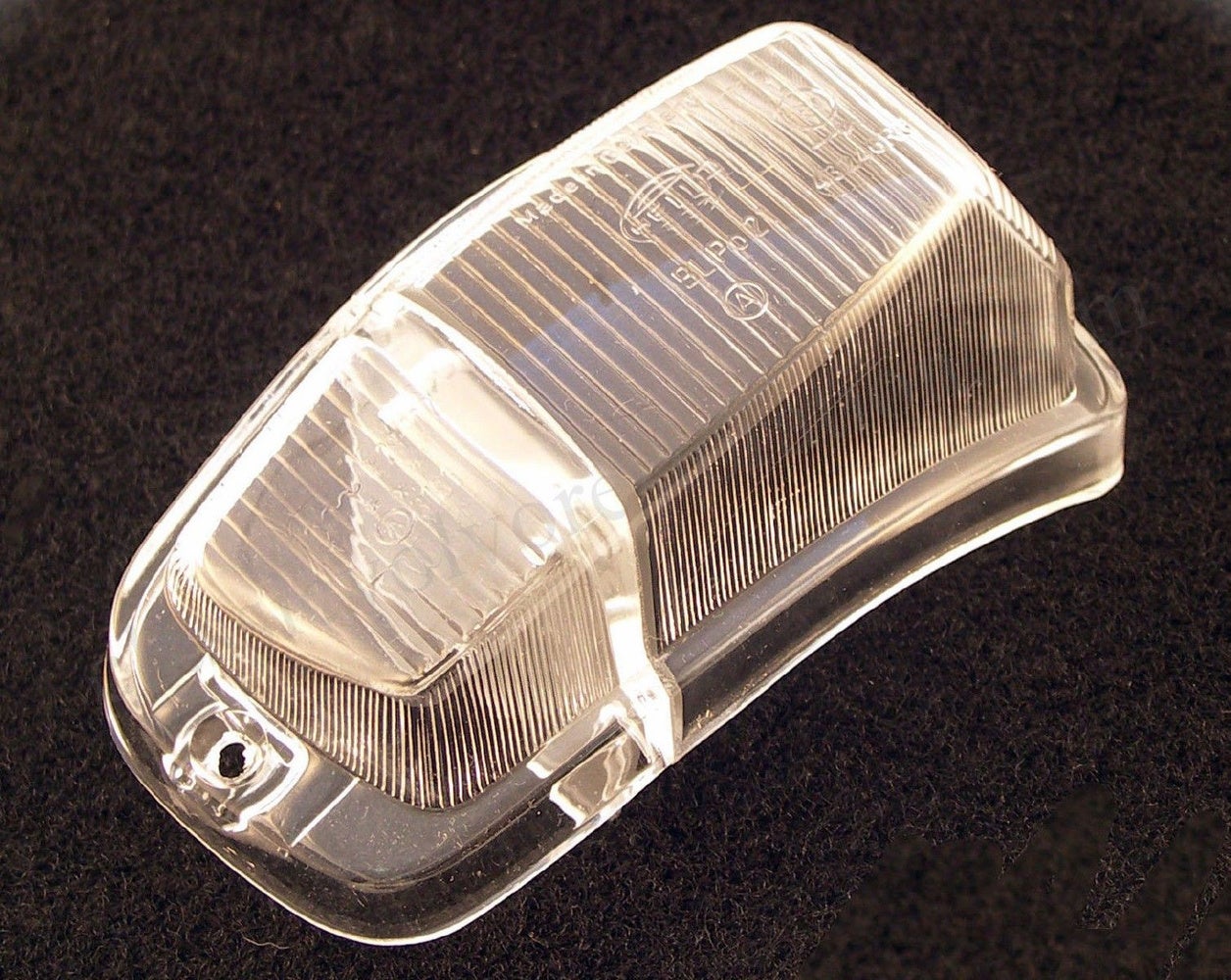 Knipperlichtglas voor Volvo Amazon, wit/wit, links