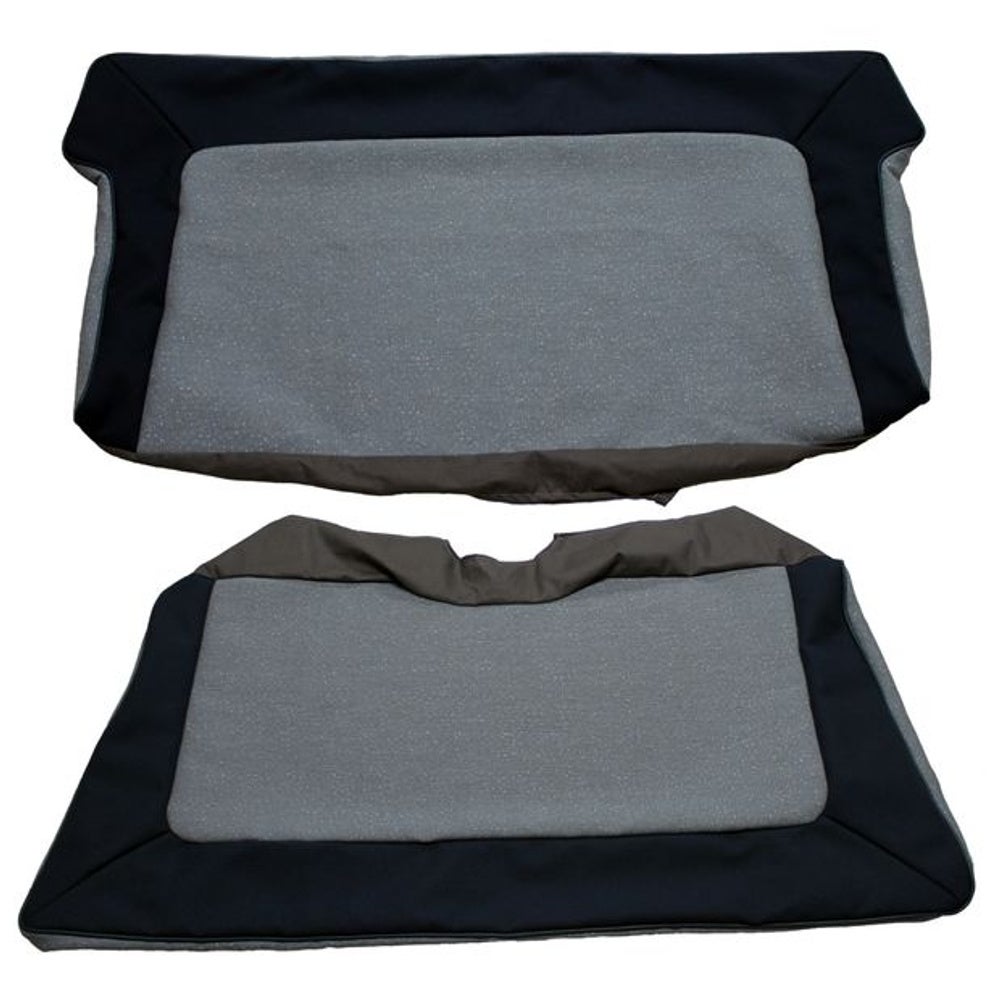 Bekleding achterbank voor Volvo PV444LS 1957 grijs/blauw