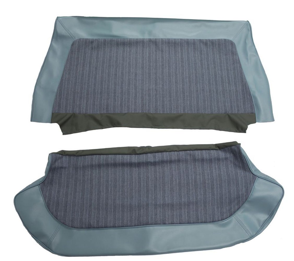 Bekleding achterbank voor Volvo Amazon 4d 1960-61 blauw