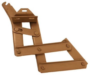 Scharnierhelft bagagedrager voor Volvo 140, 164, 240 - 1978, links
