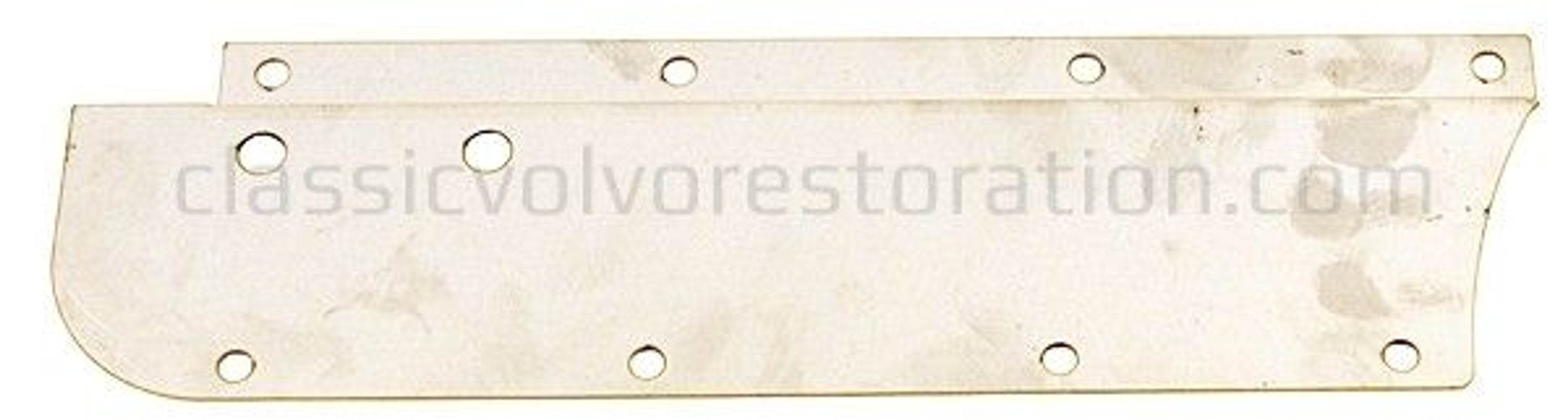 Randplaat onder de achterbank voor Volvo PV544, Duett 210, links — bild 2 av 2