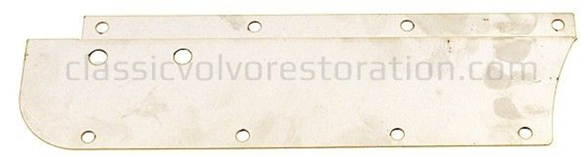 Randplaat onder de achterbank voor Volvo PV544, Duett 210, links — bild 2 av 2