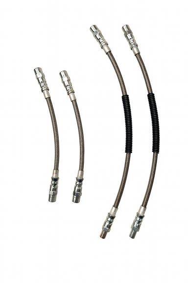 Remslangenset voor Volvo 850, S70, V70, C70, 2WD - 15", metalen gevlochten