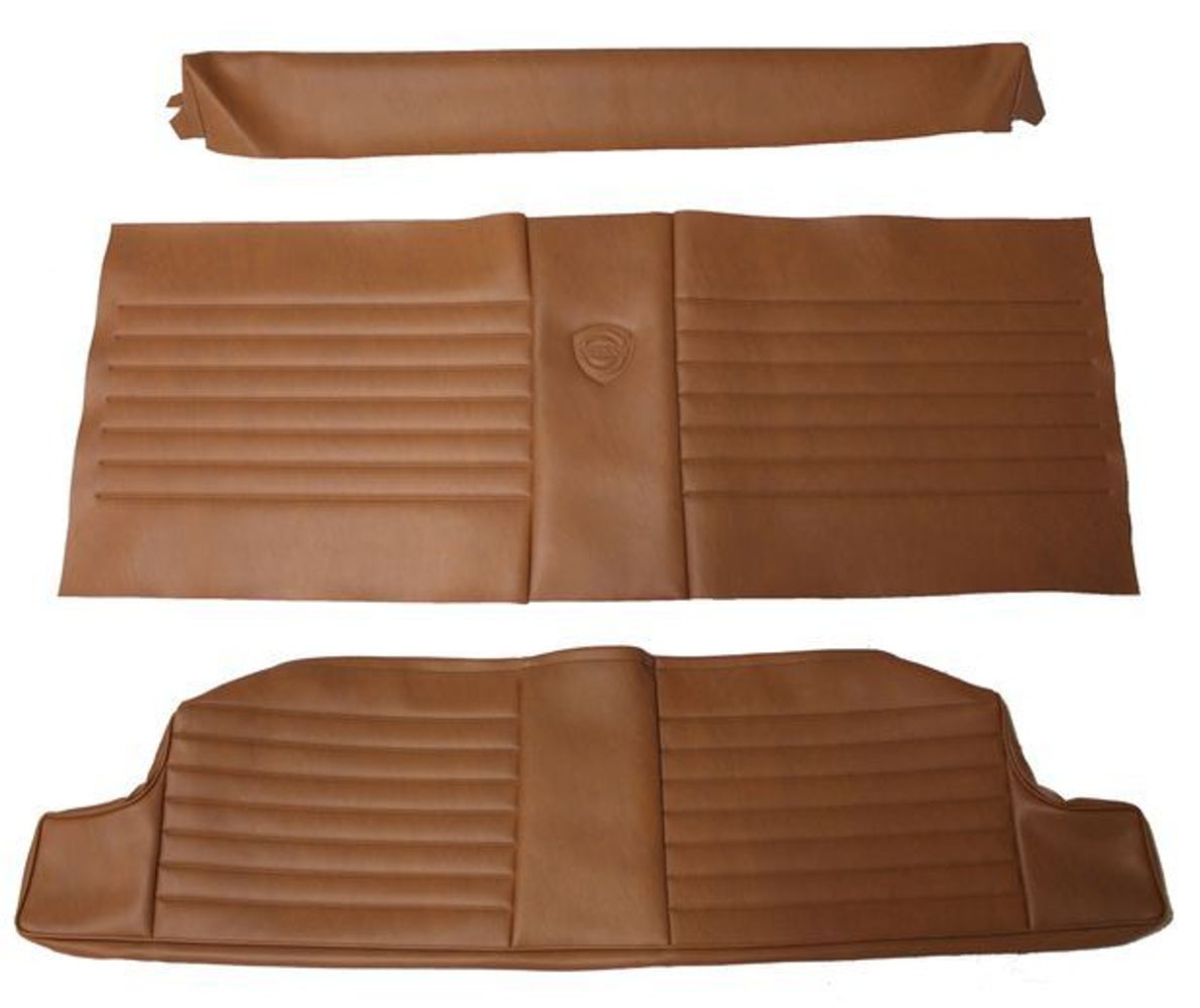 Bekleding achterbank voor Volvo 1800S, 1964-1969, bruin — bild 2 av 2