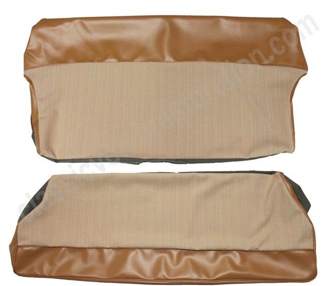 Bekleding achterbank voor Volvo PV544B 1960-61 bruin