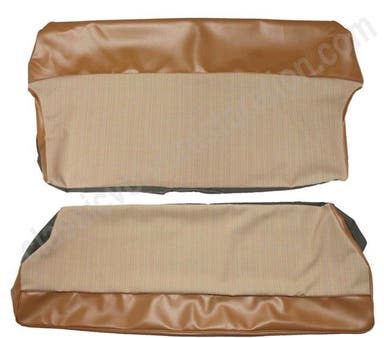 Bekleding achterbank voor Volvo PV544B 1960-61 bruin