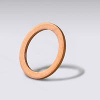 Koperen ring olieplug