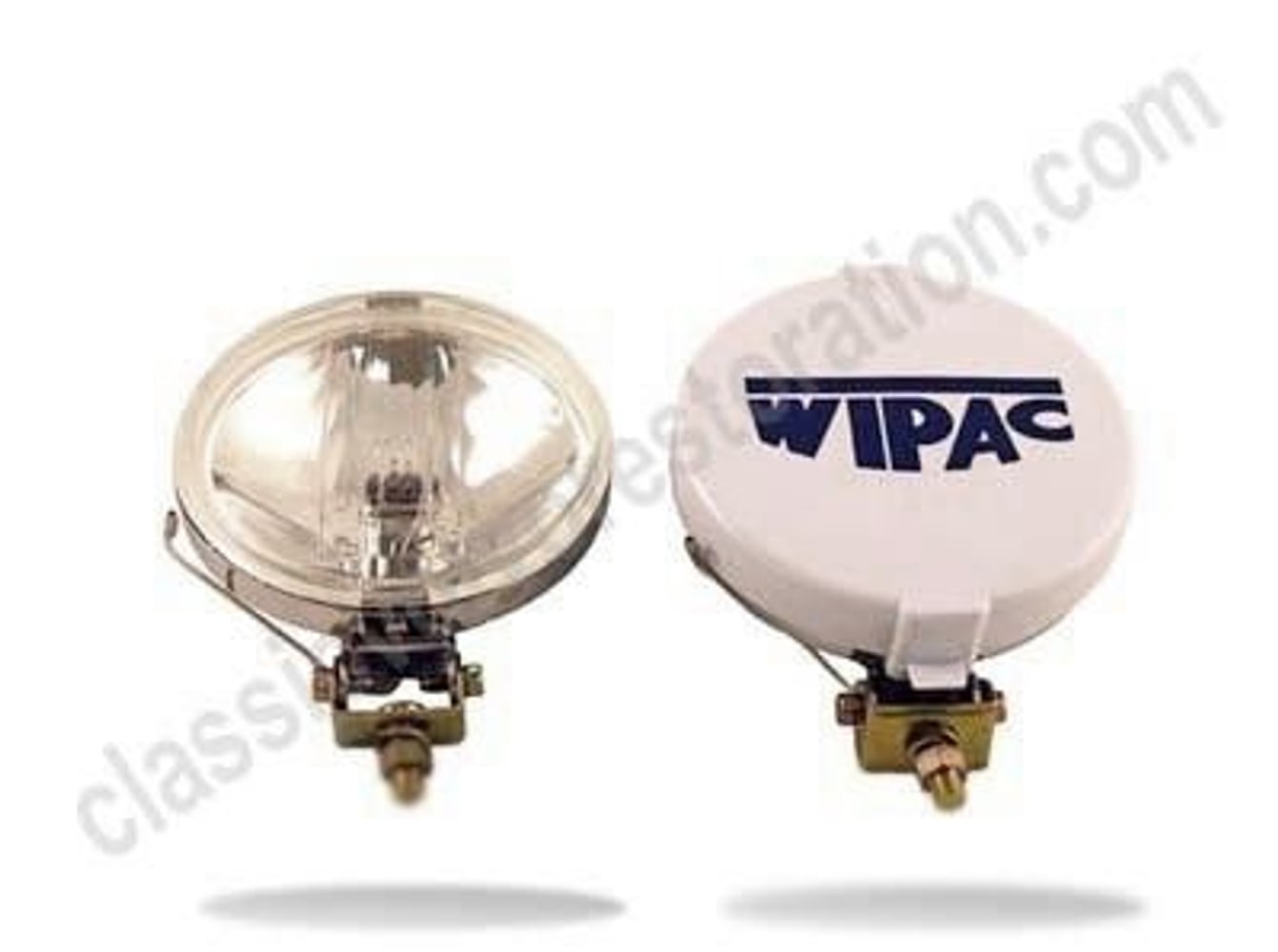 Extra verlichting chroom 5,5" paar