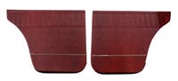 Achterportierpanelen voor Volvo Amazon 4d, Amazon Kombi 1966, rood — bild 2 av 2