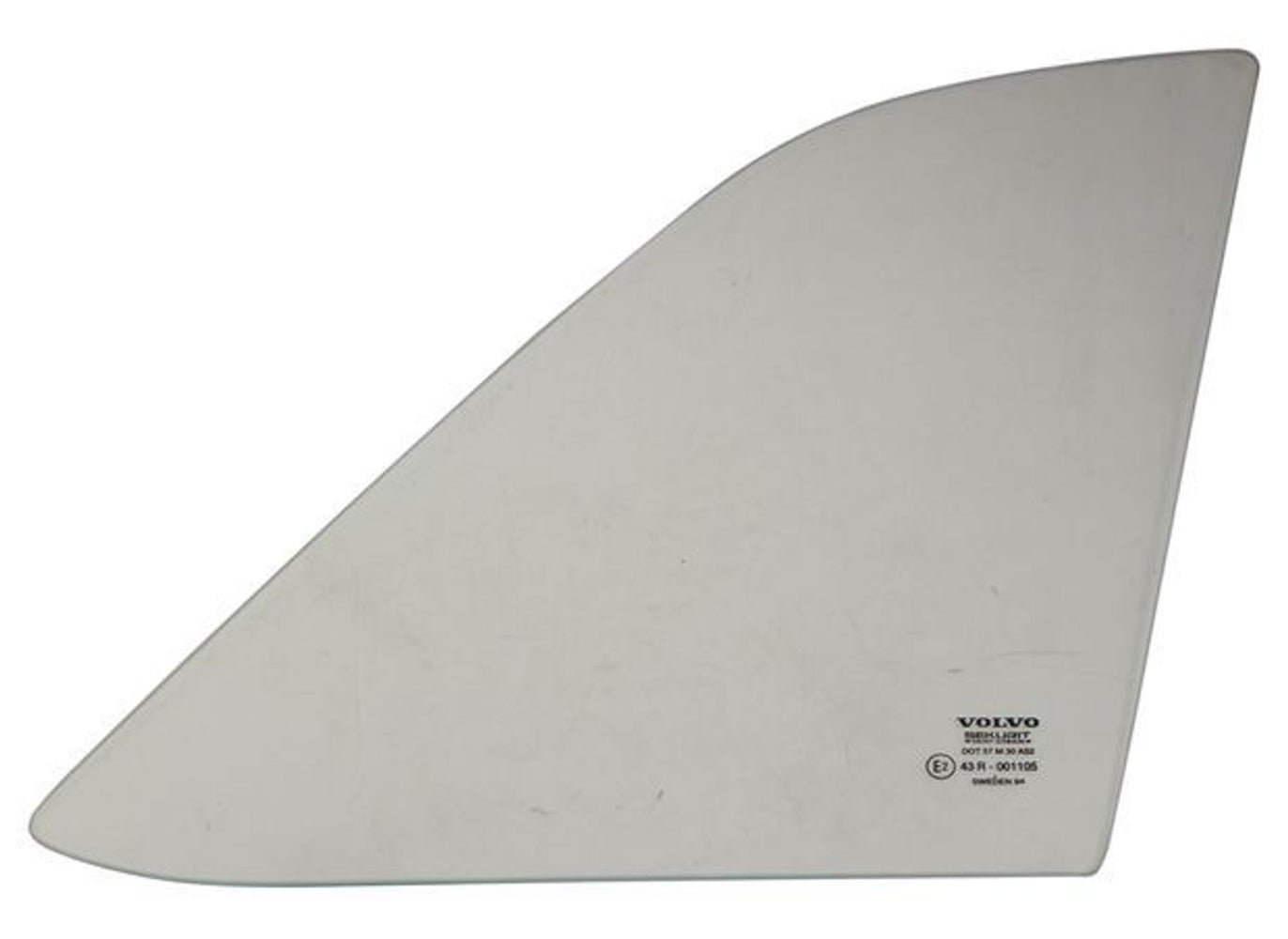 Achterzijruit voor Volvo 144, 164, 244 -79, transparant, rechts
