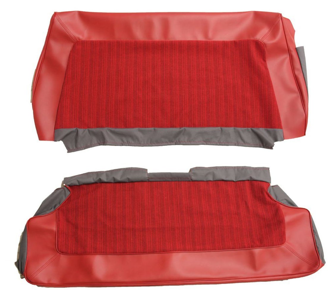 Bekleding achterbank voor Volvo Amazon 2d 1963-64 rood