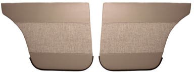 Achterportierpanelen voor Volvo Amazon 4d, 1960-61, grijs/grijsbeige