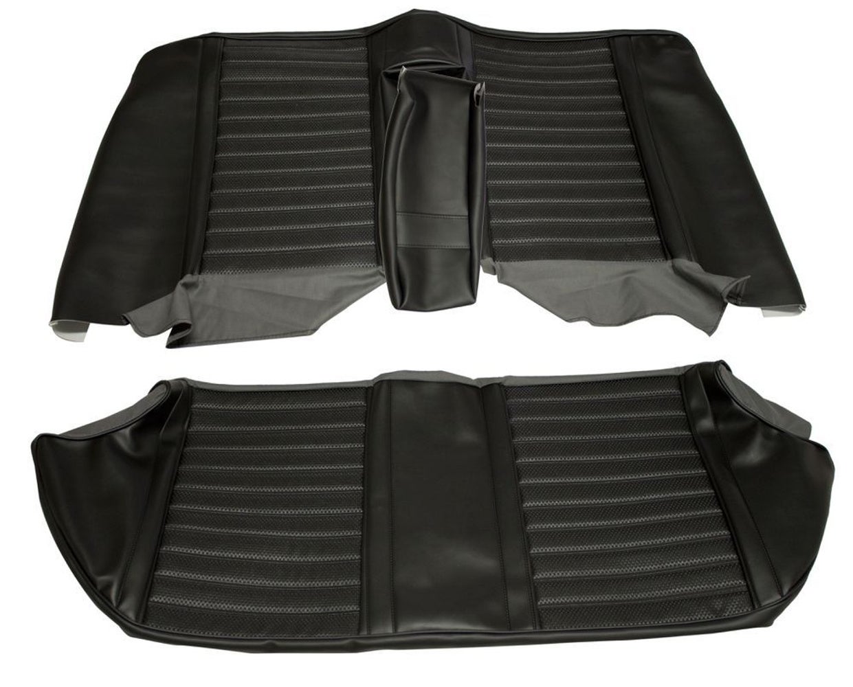 Bekleding achterbank voor Volvo Amazon 4d 1965-68 zwart
