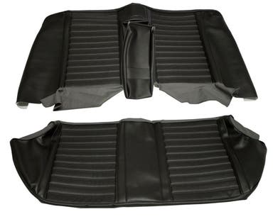Bekleding achterbank voor Volvo Amazon 4d 1965-68 zwart