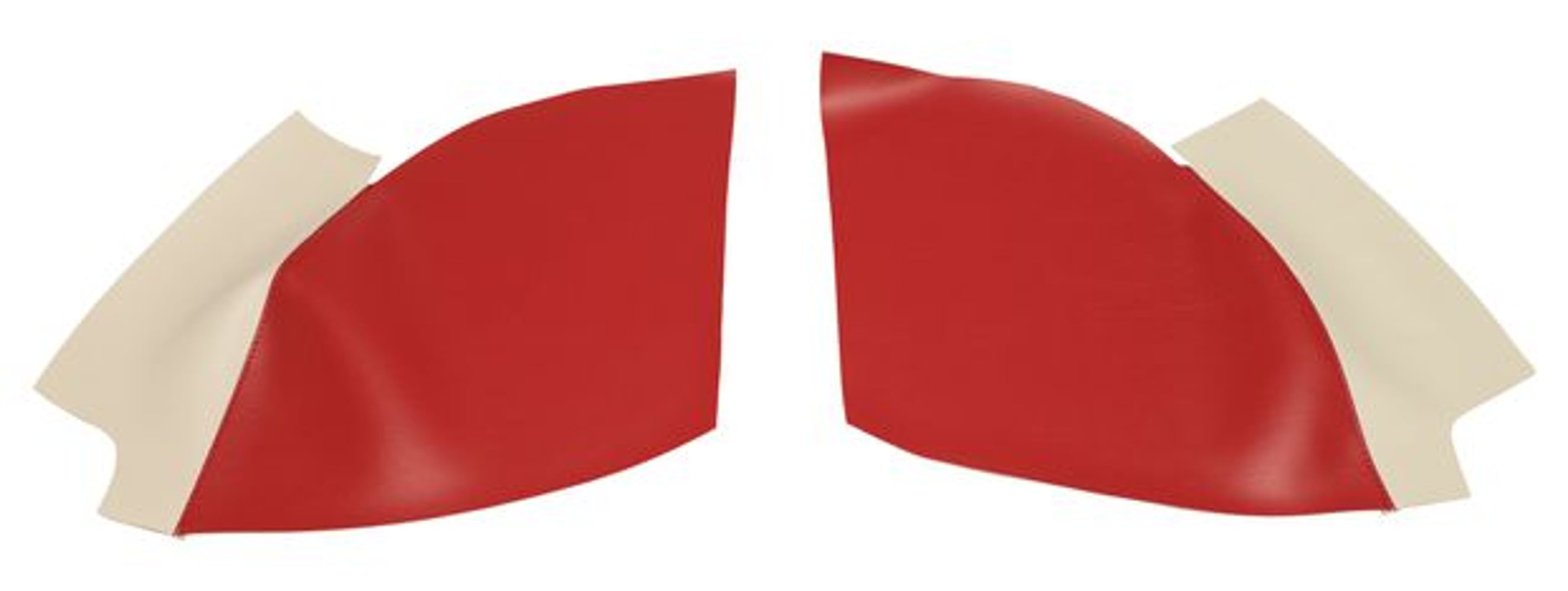 Wielkastbekleding voor Volvo PV544A 1958-60 VS rood/beige